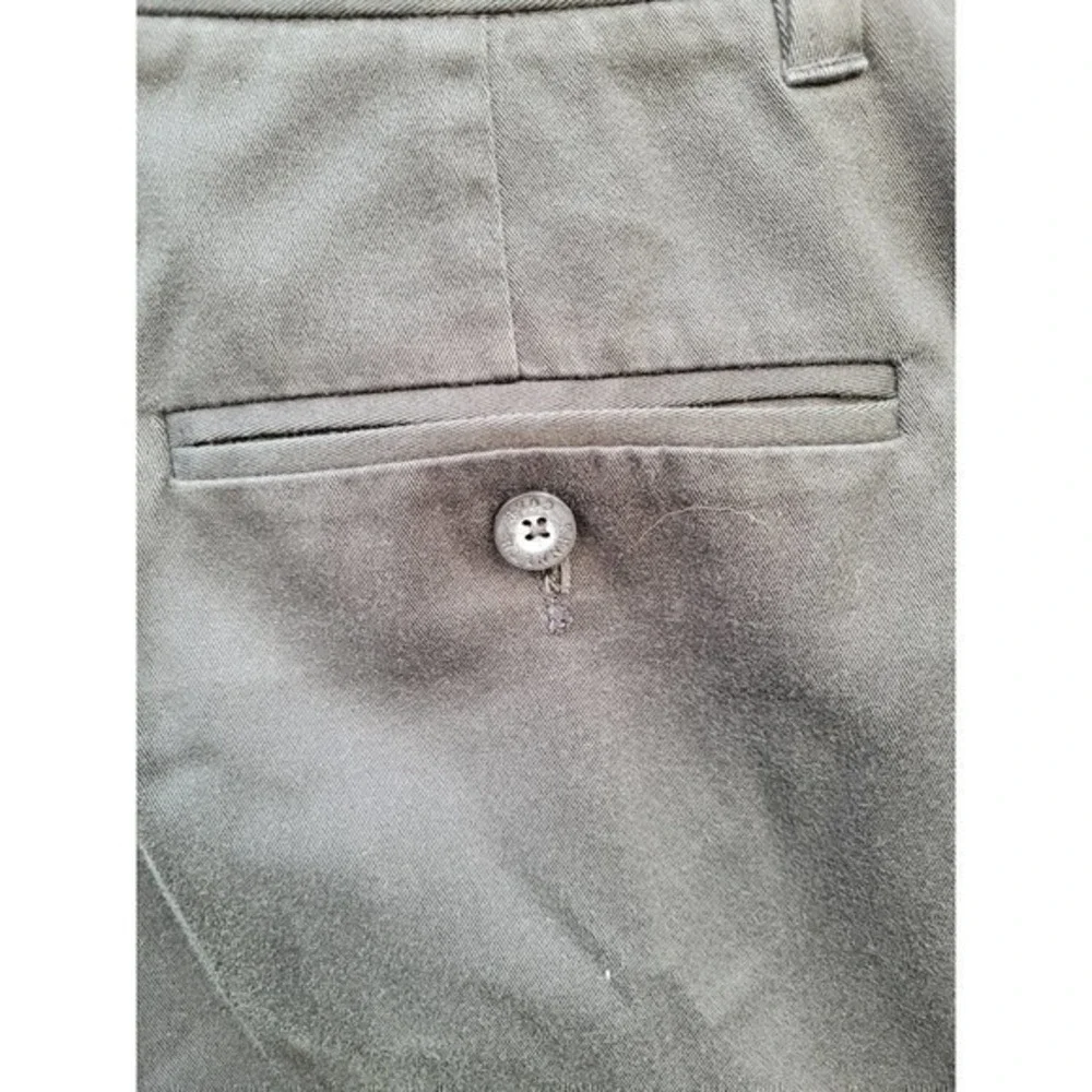 Kenneth Cole New York Black Stretch Preppy Cotton Men's Dress‎ Pants